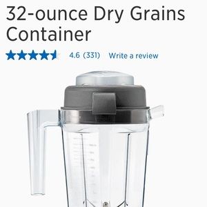 Vitamix 32-ounce Dry Grains Container